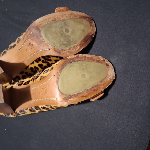 Michael Kors Leopard Print Flats with Brown and Black Accents - Picture 6 of 6